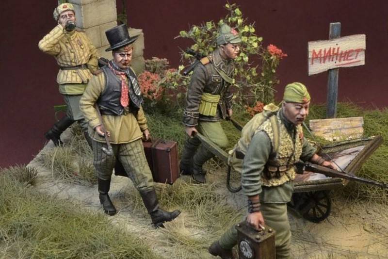 Una compagnia polacca ha rilasciato una serie di figure di soldati sovietici sotto forma di predoni