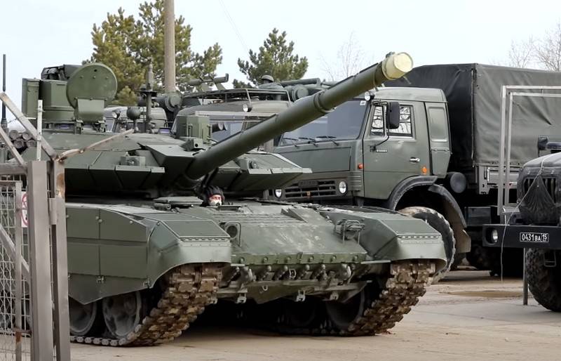 A proteção dos tanques T-90M atualizados será reforçada pelo KAZ "Arena-M"