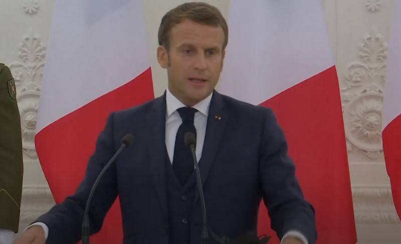 Macron prometió ayuda a Tikhanovskaya en las negociaciones con las autoridades bielorrusas