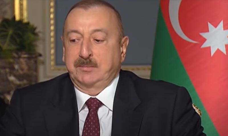 Aliyev called Turkey a brotherly country for Azerbaijan, and the Armenian Prime Minister - a protege of Soros