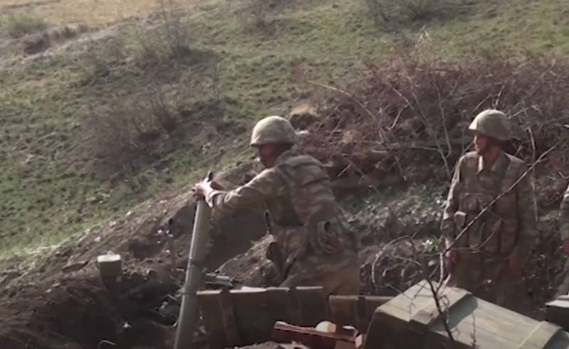 Aserbaidschan meldete schwere Verluste der armenischen Armee in Karabach