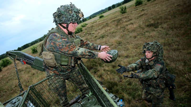 "Costumávamos carregá-los em uma mochila": minas nas forças aerotransportadas de Bundeswehr