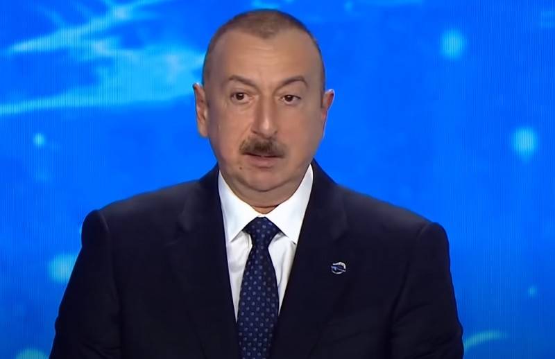 Aliyev named the only condition for ending the fighting in Karabakh