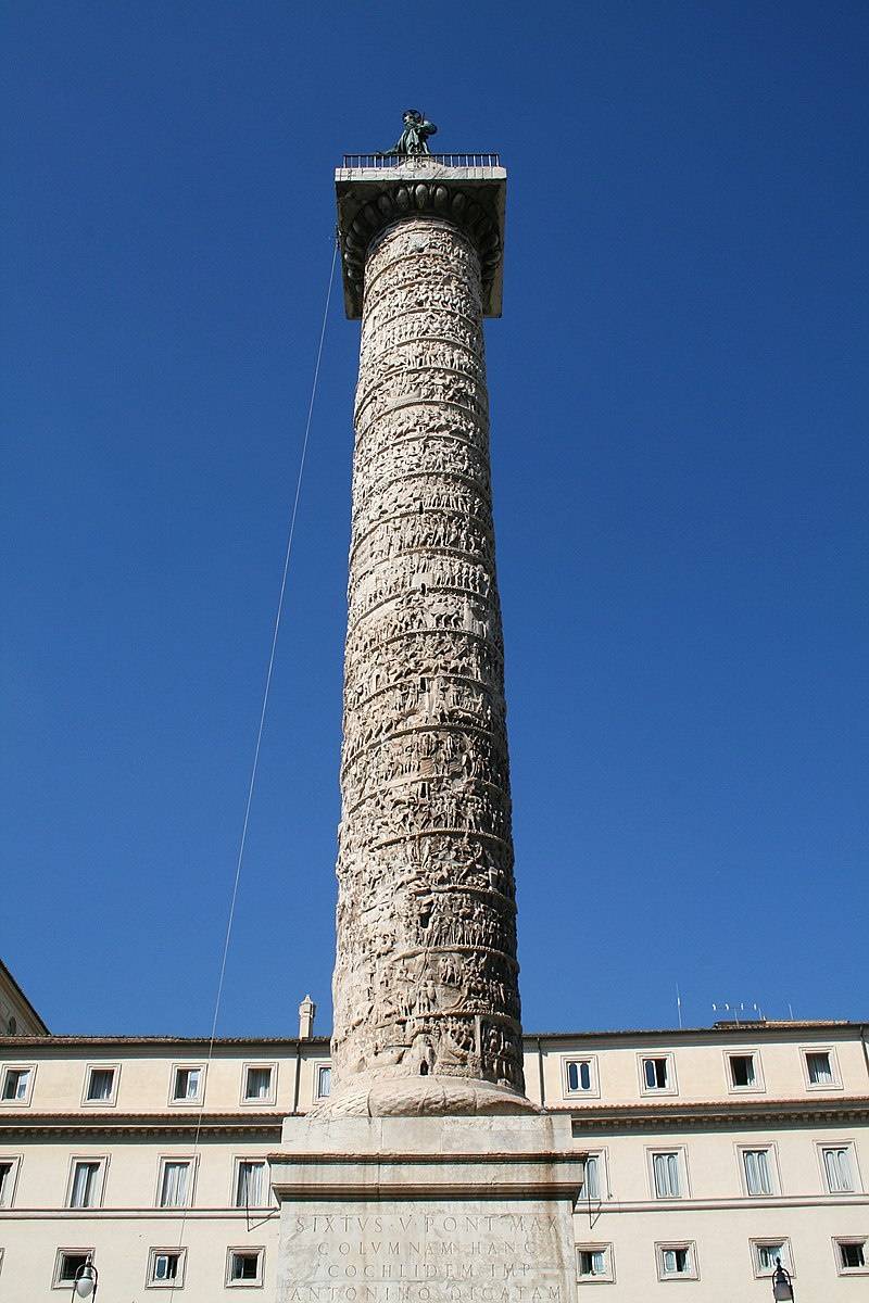 Guerreros de la columna de Marco Aurelio