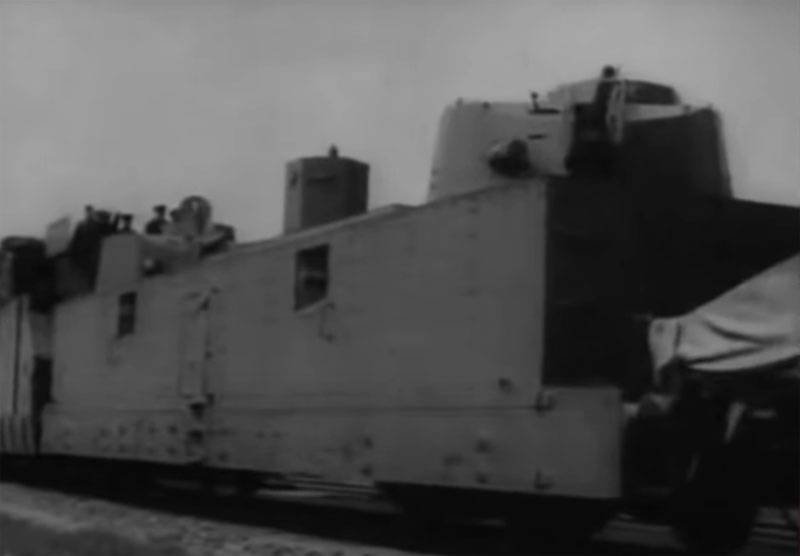 伟大卫国战争期间在装甲列车上作战的红军士兵的回忆