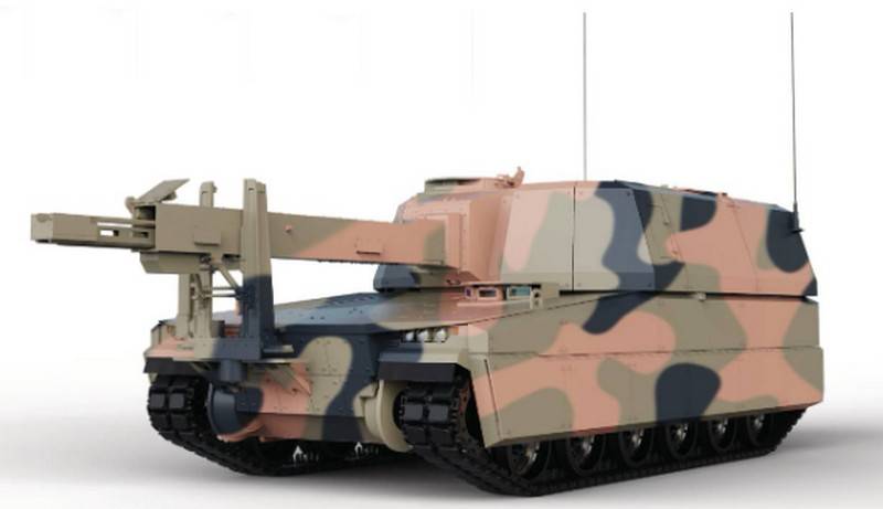 ロシアの「連合」の新しい類似物：オーストラリアで発表された自走式砲兵システム