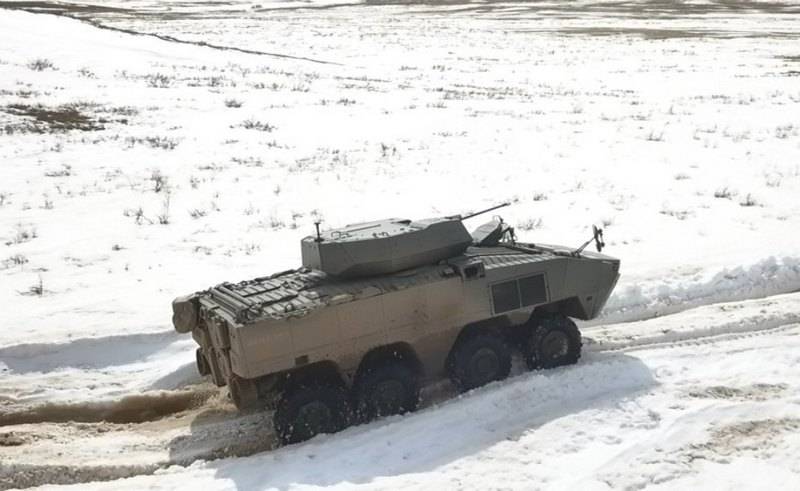 Turkey offered Kazakhstan a combat wheeled vehicle "Arma" 8X8