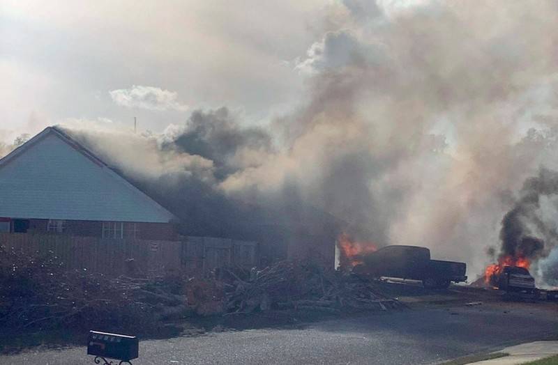 US Navy T-6B Texan II trainer crashed in the United States