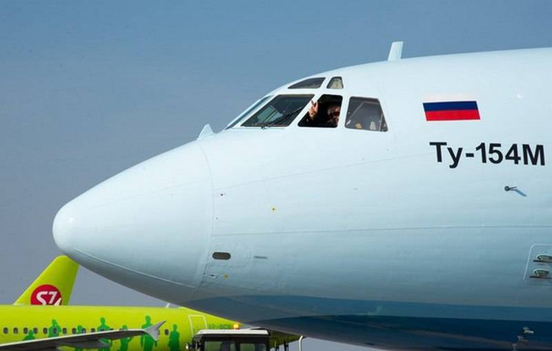 L'unico Tu-154 civile rimasto in Russia ha effettuato il suo ultimo volo