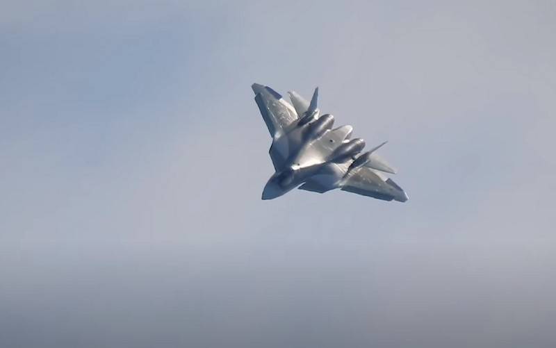Второй серийный истребитель Су-57 установочной партии совершил первый полёт