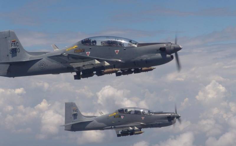 Боевое применение турбовинтовых штурмовиков в 1970—1990-е годы