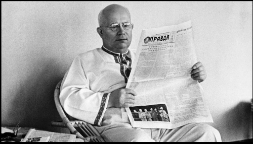 n. a partir de. Khrushchev