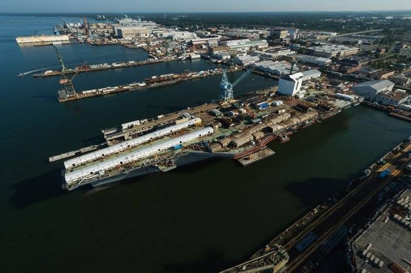 Авианосцу USS John F. Kennedy (CVN 79) поменяли программу достройки