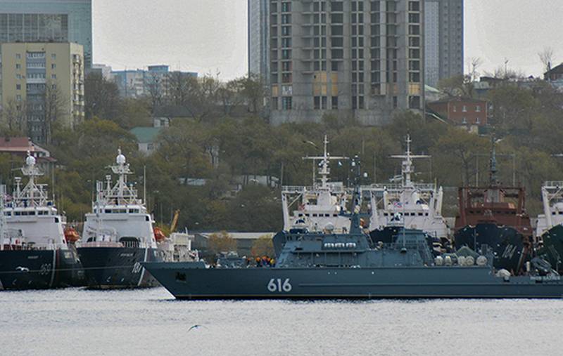 O novo caça-minas "Yakov Balyaev" para a Frota do Pacífico iniciou os preparativos para os testes de fábrica no mar