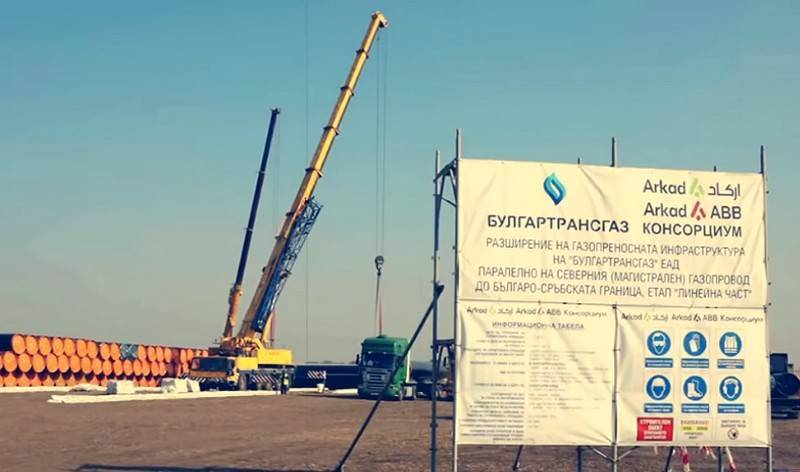 Bulgaria completed construction of its section of the Turkish Stream gas pipeline