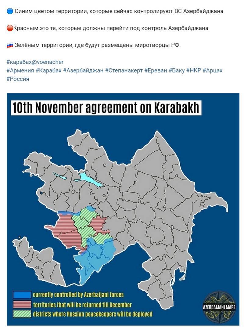 Nagorno-Karabakh Control Map & Timeline: Artsakh Withdrawals - December 1,  2020 - Political Geography Now