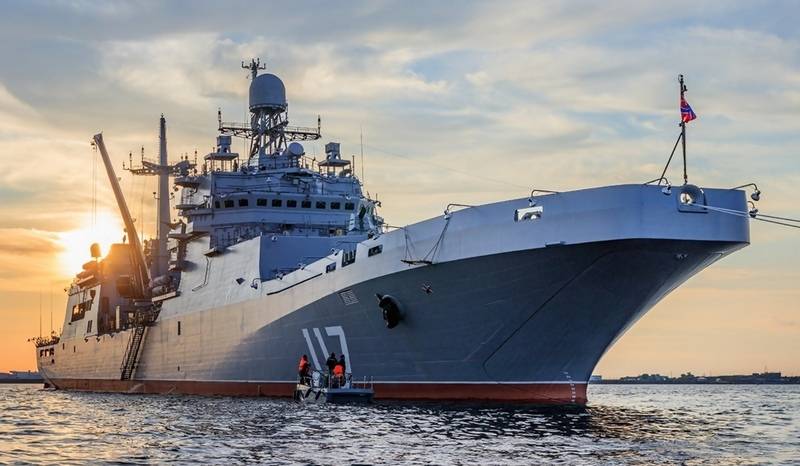 Large landing craft "Petr Morgunov" has completed the program of state tests