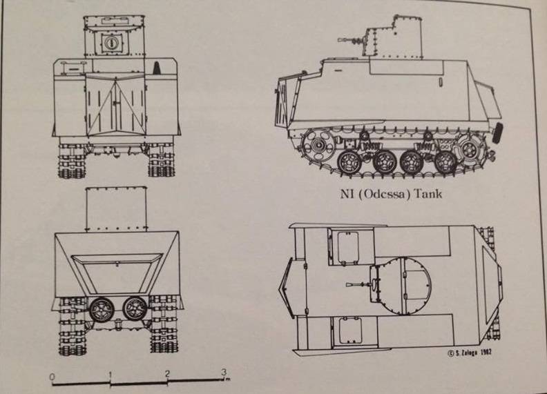The history of the tank "NI"