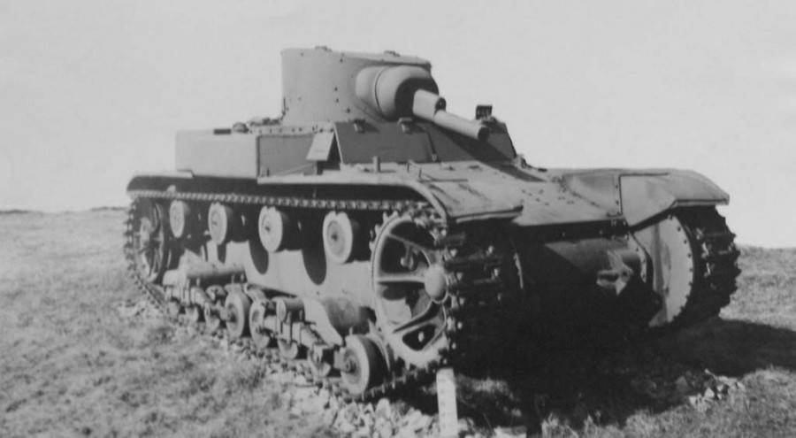 American experimental tanks of the 20s of the twentieth century