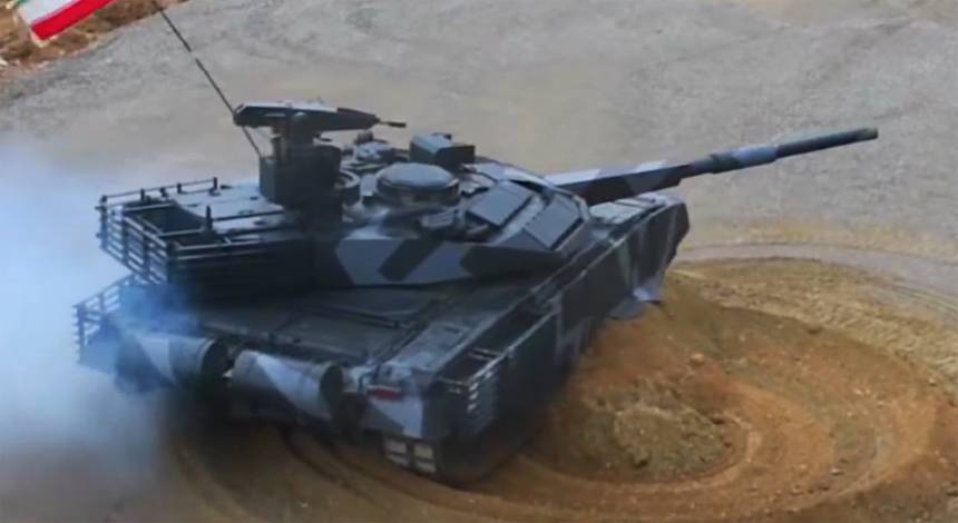 similar the Russian T-90MS": Western press the readiness of the Iranian tank "Karrar"