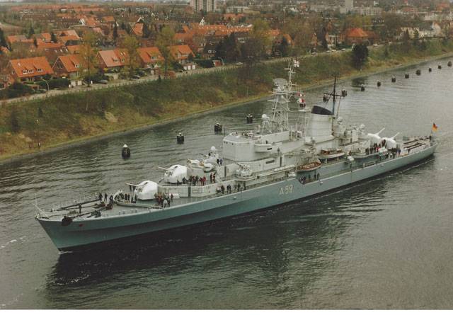 Training ship "Deutschland"