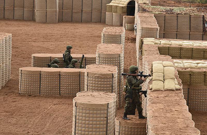 Russian peacekeepers began to build fortifications in Karabakh