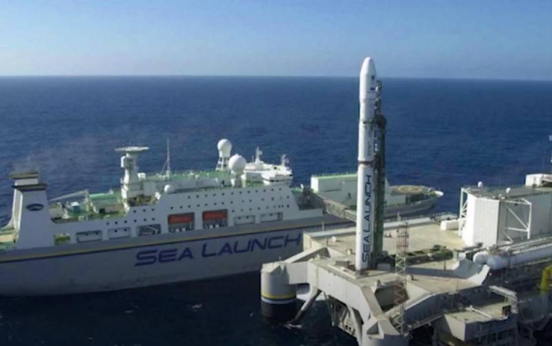 Rosatom planeja modernizar o cosmódromo flutuante Sea Launch