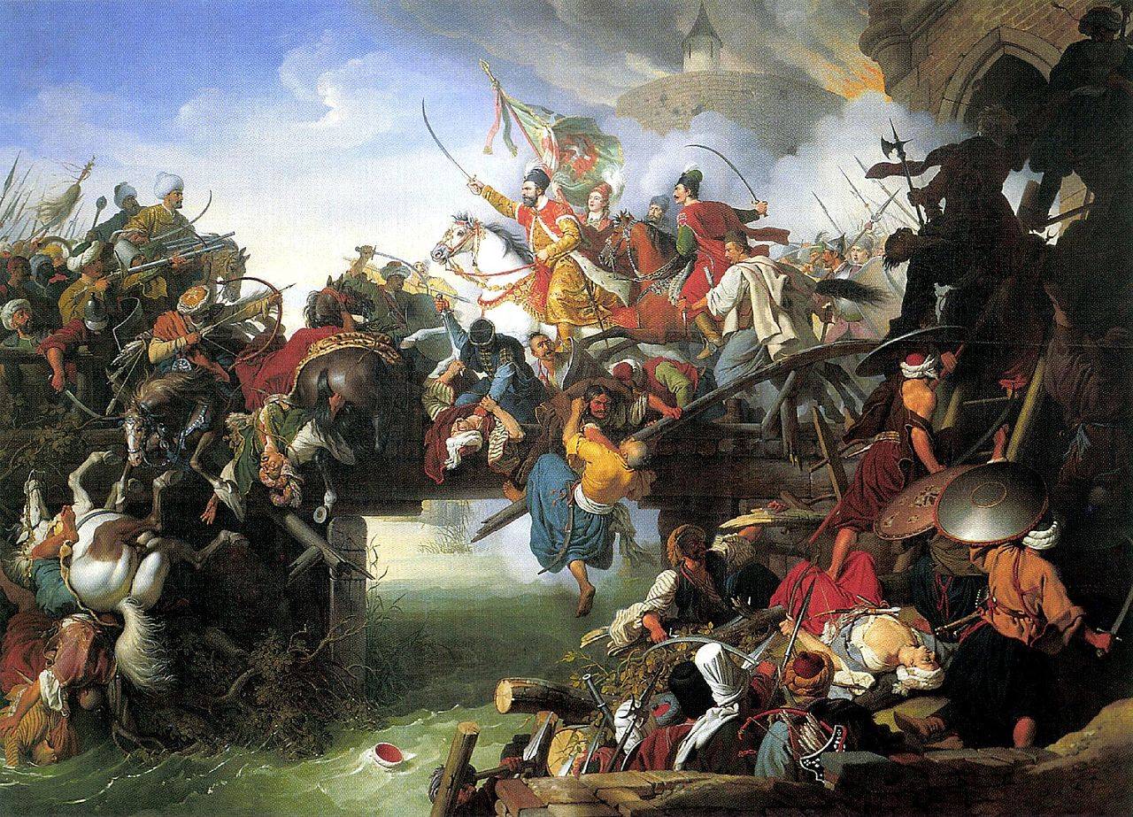 Войны против османской империи. Осада Нарвы 1558.