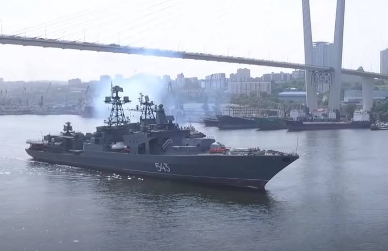 The modernized frigate "Marshal Shaposhnikov" began testing weapons systems