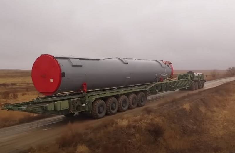 The Strategic Missile Forces received a new missile system with a hypersonic unit "Avangard"