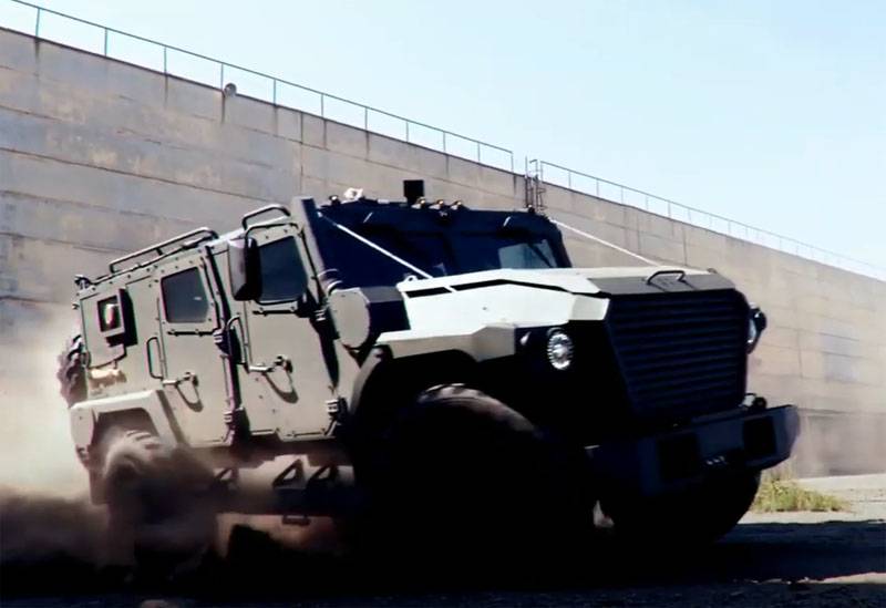 The terms of state tests of the armored car "Athlete" 4х4