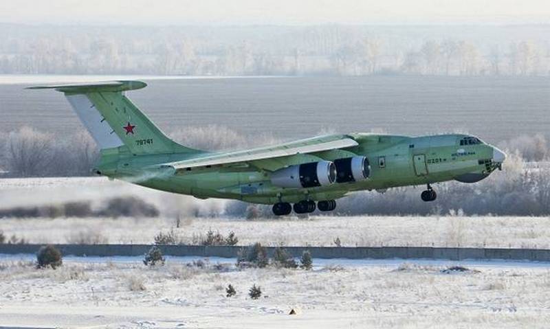 El Ministerio de Defensa firmó un contrato para el suministro del avión cisterna Il-78M-90A