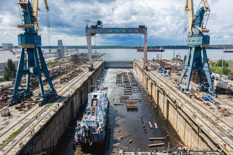 En Ucrania, se decidió por una planta para la construcción de corbetas turcas para la Armada de Ucrania.