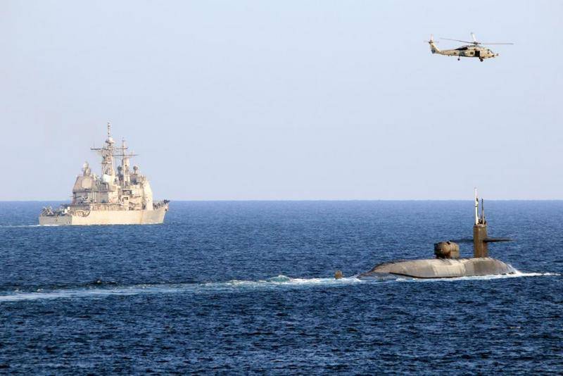 La marine américaine envoie un sous-marin nucléaire et deux croiseurs URO dans le golfe Persique