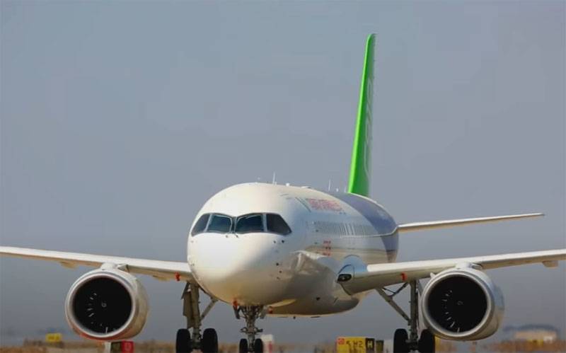 "Competitor MC-21": China will first conduct flight tests of the C919 aircraft outside the flight center in Shanghai