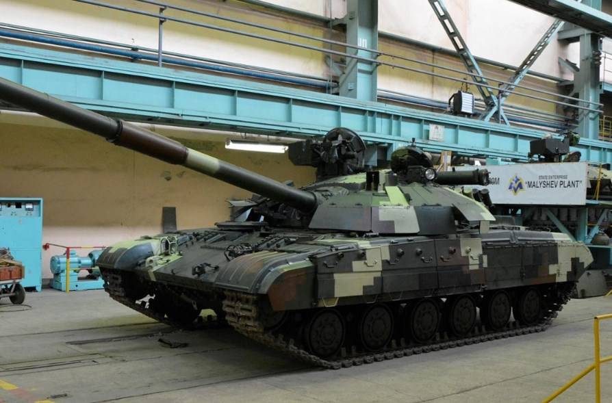 In Ukraine: Modernization of T-64 