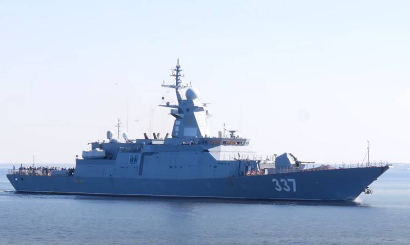 The Pacific fleet has been replenished with the newest corvette of the project 20385