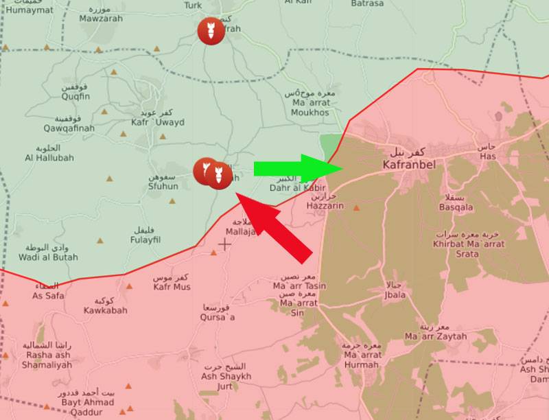 SAA, İdlib'in güneyinde Türkiye yanlısı militanlarla çatışıyor