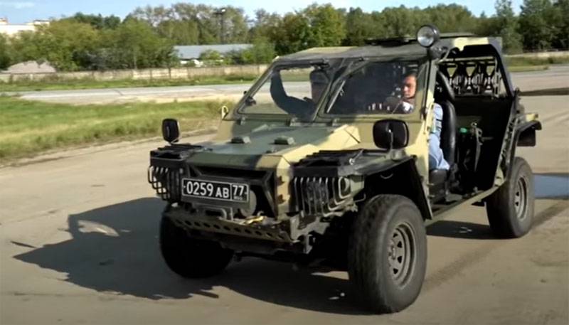 Buggy dell'esercito: ATV con un'ampia gamma di capacità