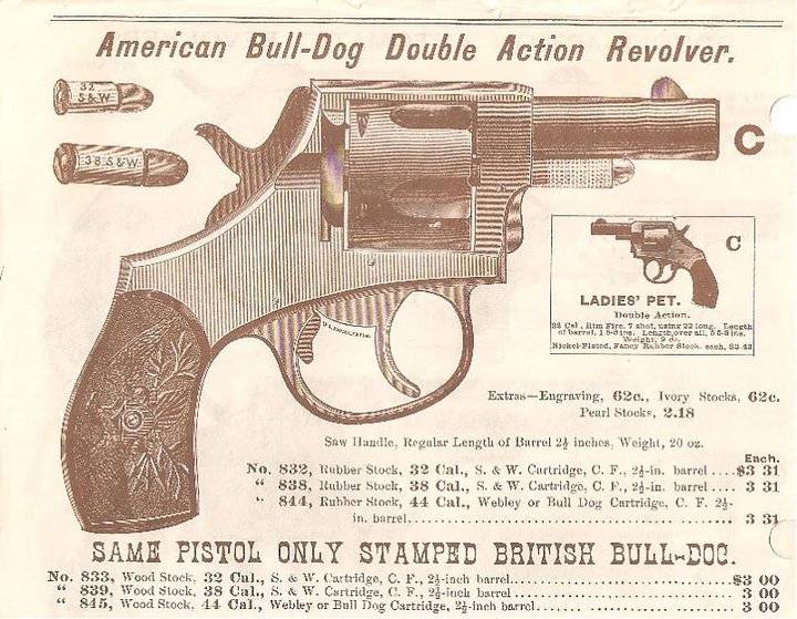 Iver Johnson “AMERICAN BULL DOG” .44 Double Action Self Defense