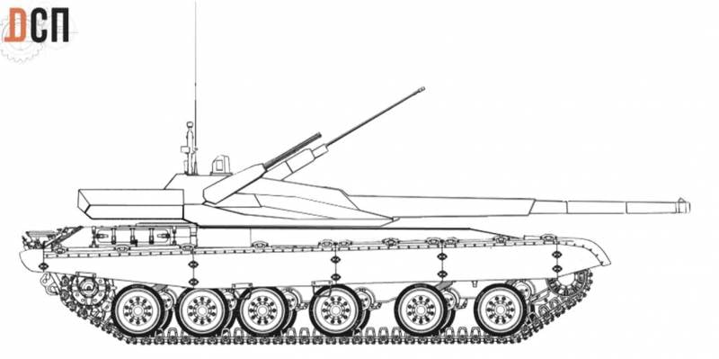 Как нарисовать т 72 б3