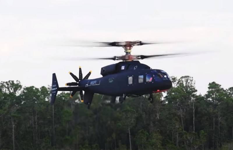 Helicóptero americano de alta velocidade SB-1 Defiant redesenhado