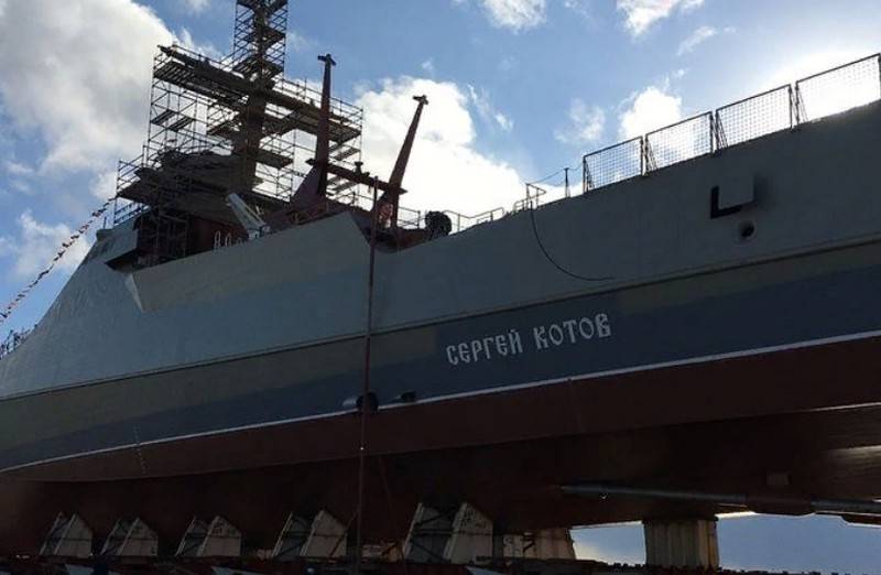 The fourth patrol ship of project 22160 was launched in Kerch