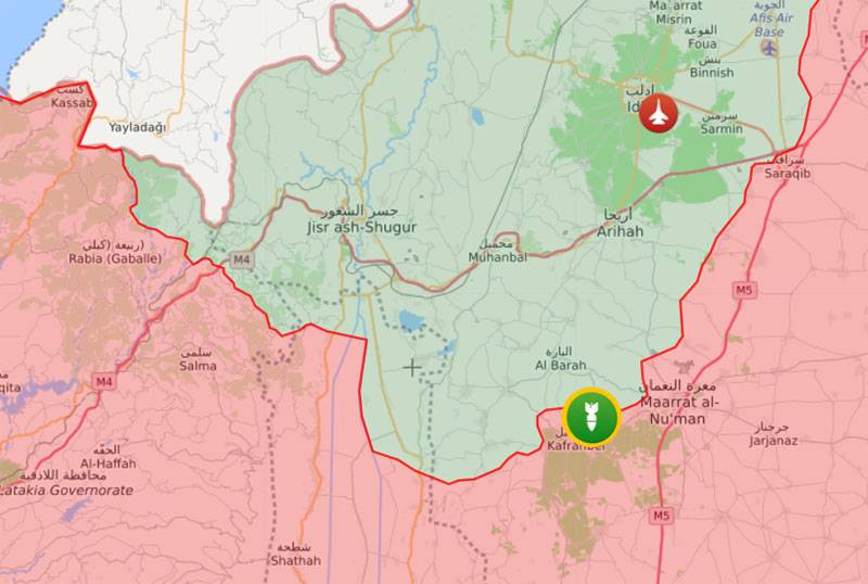 Aggravation in Idlib: militants launched missile attacks on the positions of the Syrian army