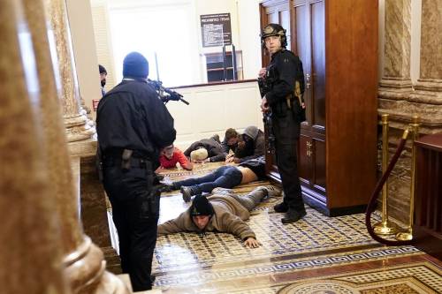 被拘留者在国会大厦