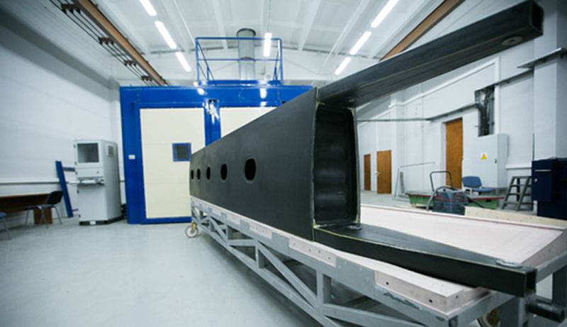 Russia has created a composite wing box for a promising small aircraft