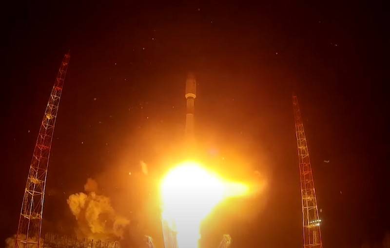 Soyuz-2.1b carrier rocket successfully launched a satellite of the Ministry of Defense into orbit