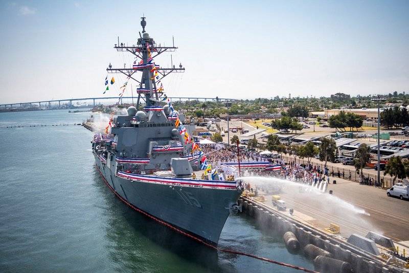 "Newest and Advanced": US 7th Fleet Replenished with New Arleigh Burke-Class Destroyer