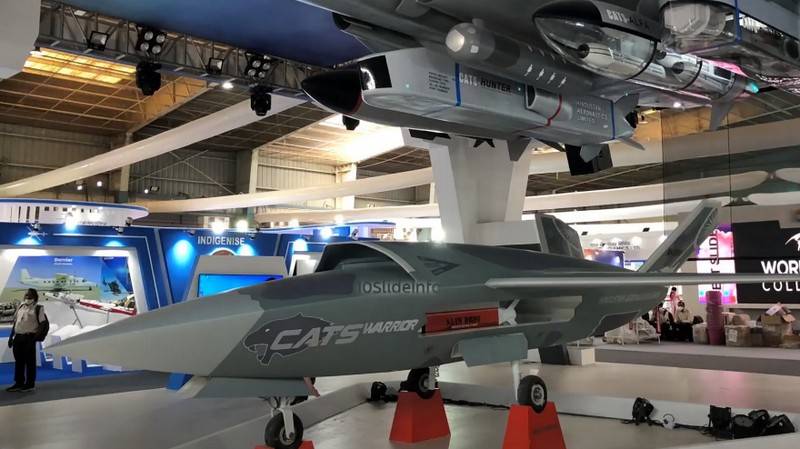 India unveils proprietary Warrior unmanned slave mockup