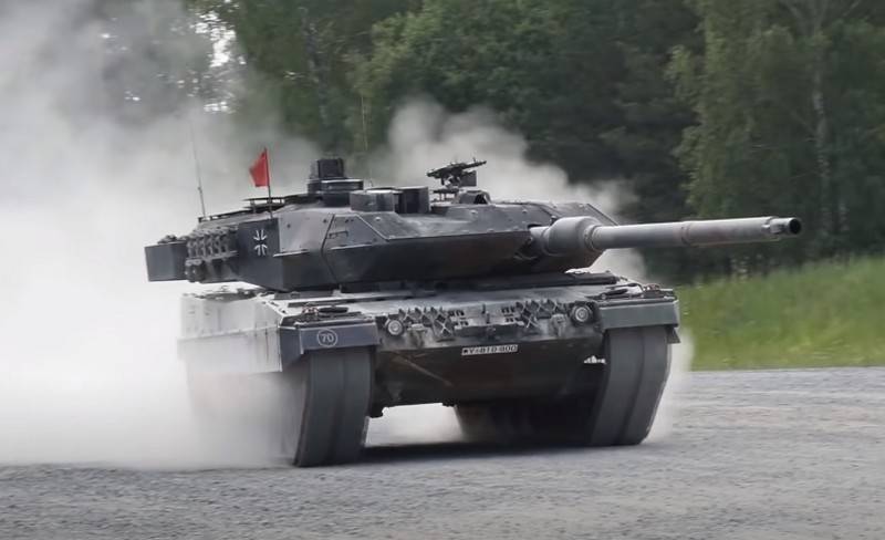 Немецкие ОБТ Leopard 2 получат израильский комплекс активной защиты Trophy